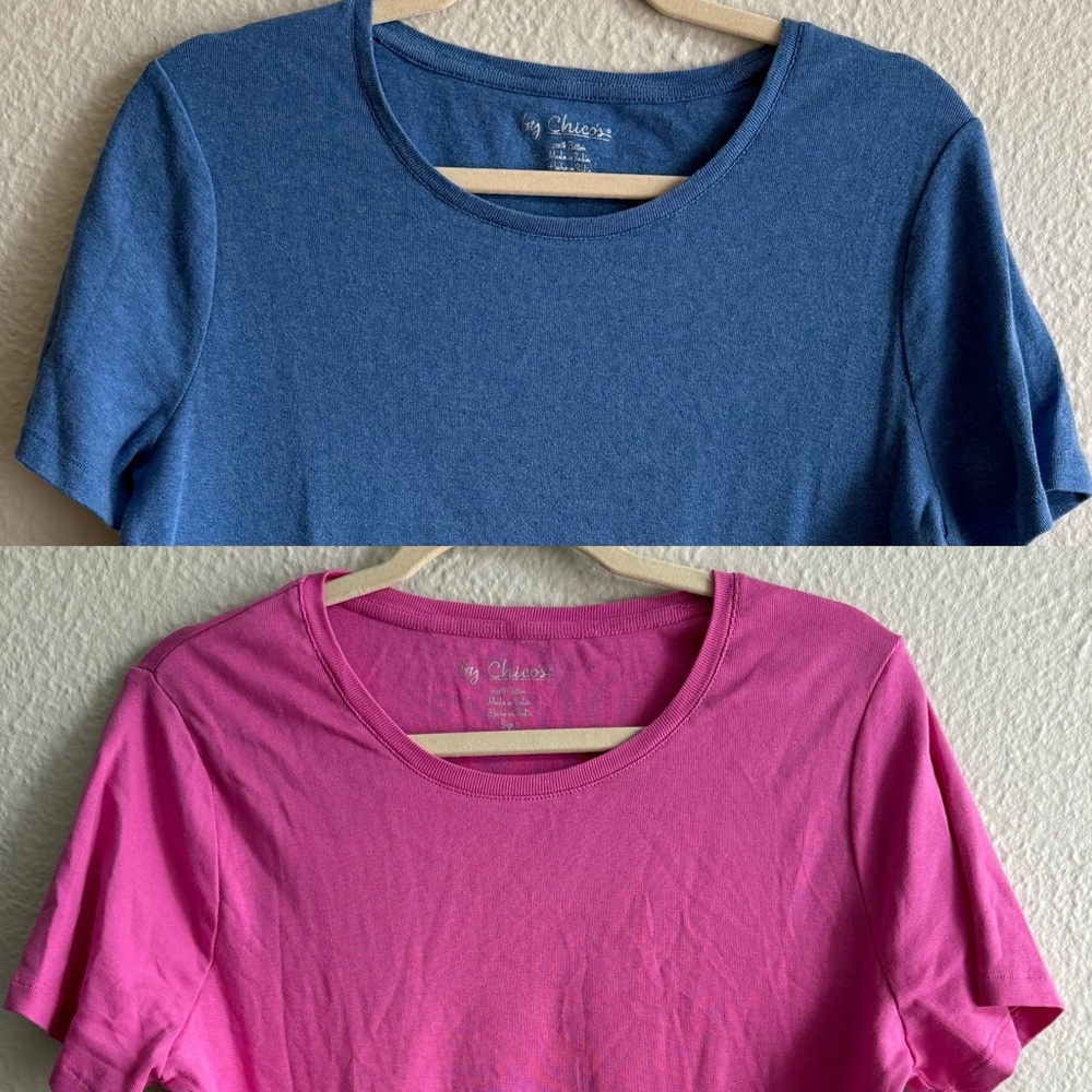 Bundle of 2 Chico’s T-shirts Size 2